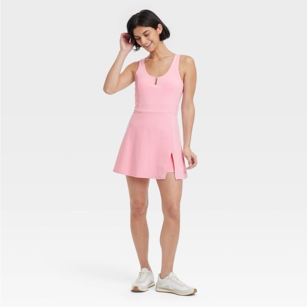 all in motion Light Pink Sleeveless Active Dress - Picture 2 of 6
